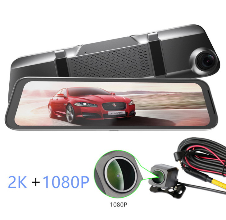 H40 Hisilicon streaming media rearview mirror driving recorder 2K HD