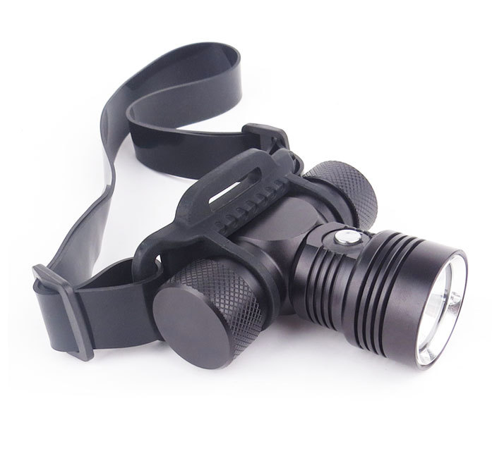 7707 Professional diving headlight outdoor headmounted 30M deepsea